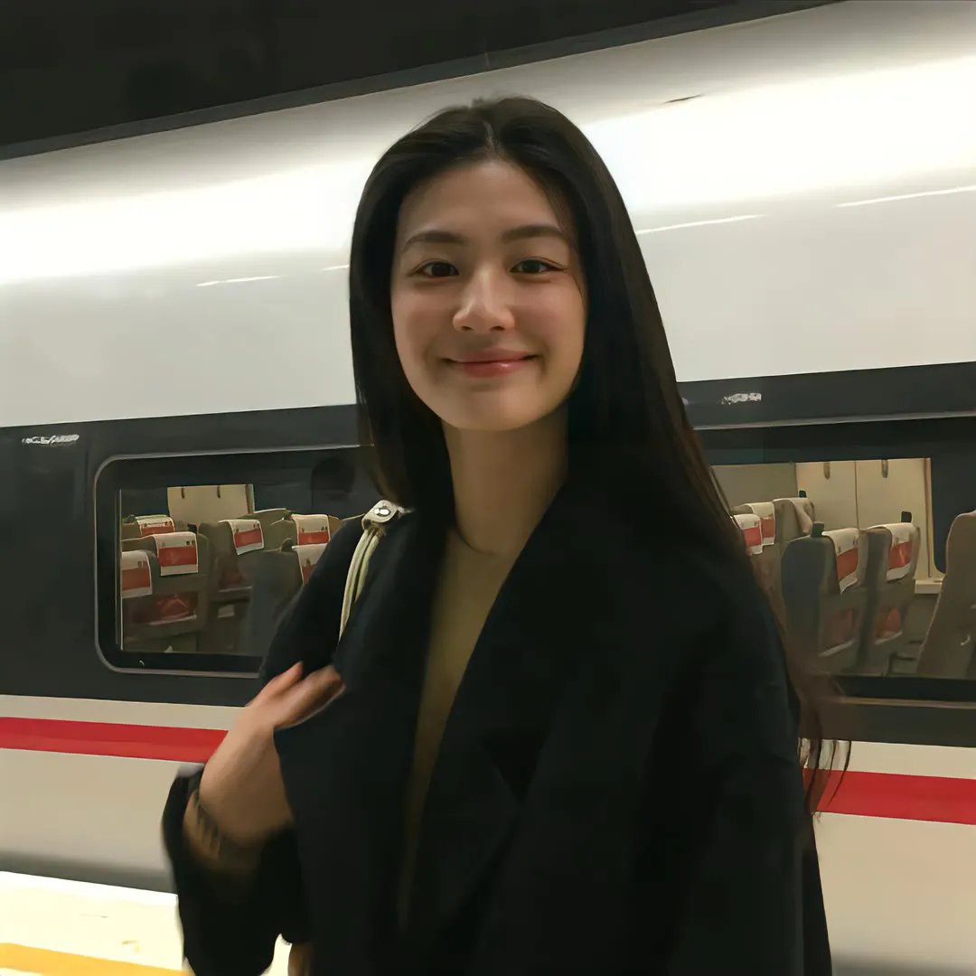 冬天的女子